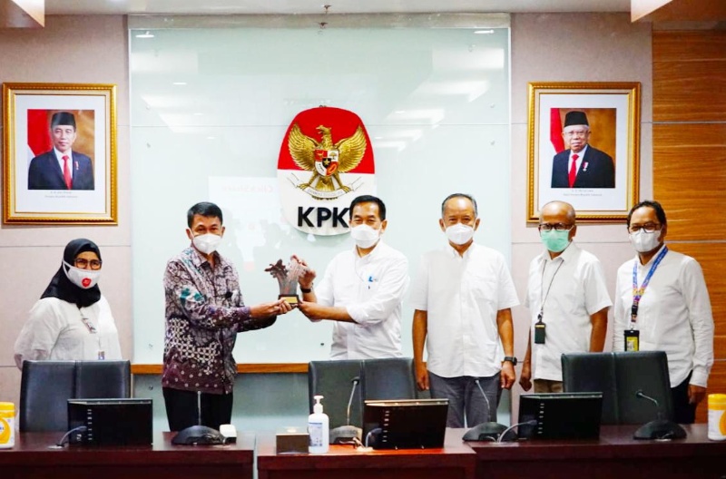 Angkasa Pura II Audensi dengan KPK