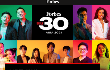 Deretan anak muda Indonesia masuk dalam daftar Forbes 30 Under 30 Asia 2021.()