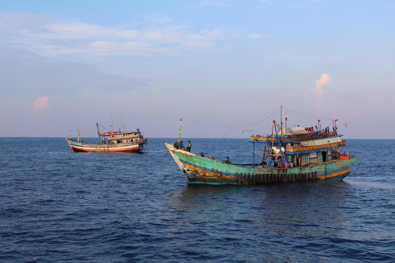 KKP menangkap dua kapal di Kepulauan Seribu, yang tidak memenuhi ketentuan. (Ist) 