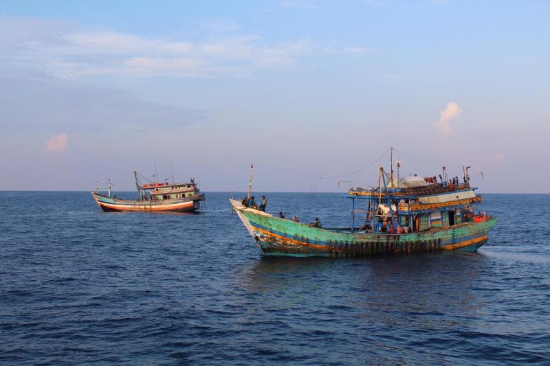 KKP menangkap dua kapal di Kepulauan Seribu, yang tidak memenuhi ketentuan. (Ist) 