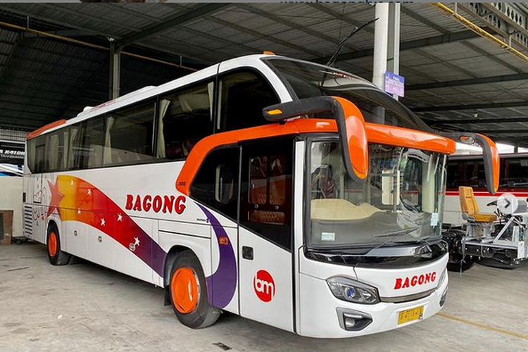 Bus baru PO Bagong. Foto: Kompas.com.