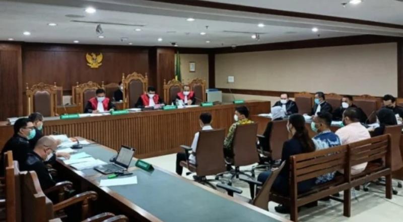 Sidang kasus korupsi eskpor benih lobster dengan saksi Edhy Prabowo dkk