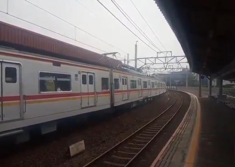 Stasiun Kampung Bandan. (Foto: Twitter Jalur5_)