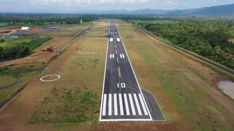Runway Bandara Jenderal Soedirman Purbalingga