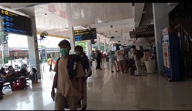 Suasana di Bandara Halim Perdanakusuma