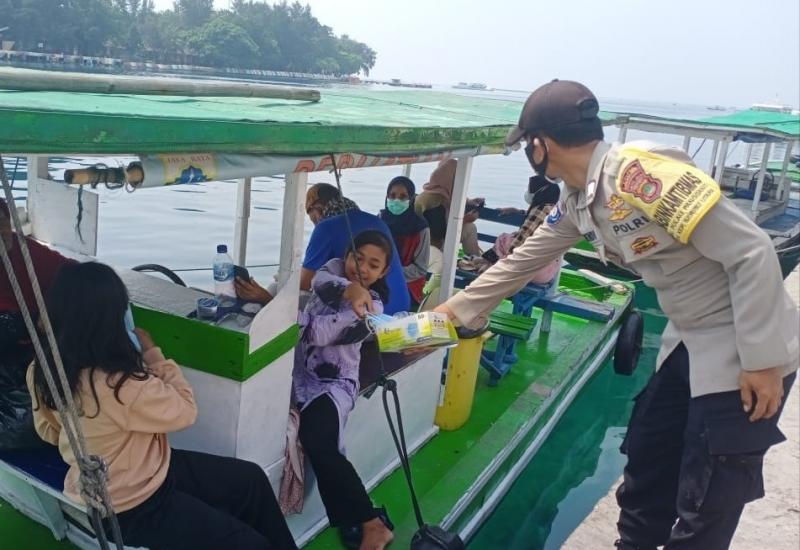 Foto:Humas Polres Kepulauan Seribu