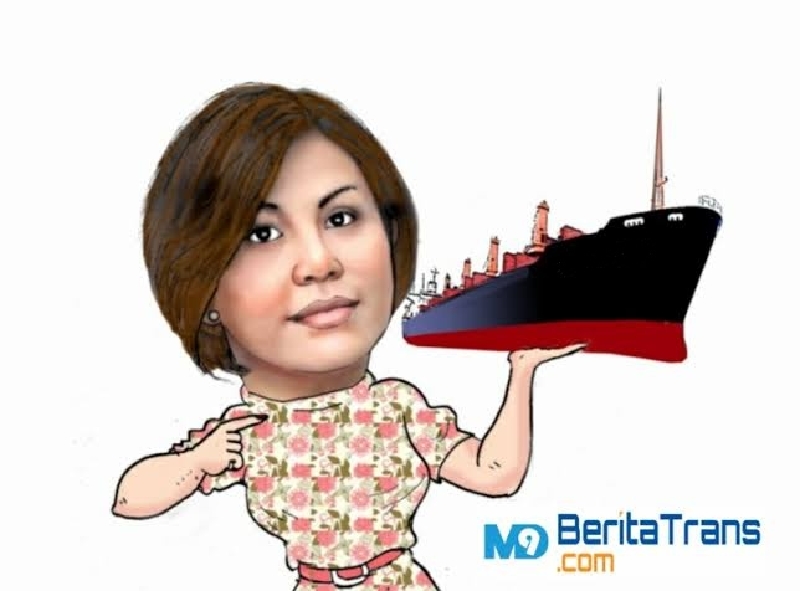 Ketua Umum DPP Indonesia National Shipowners Association (INSA) atau Carmelita Hartoto 