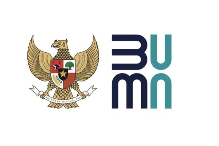 Logo Kementerian BUMN. Foto: Kompas.com.