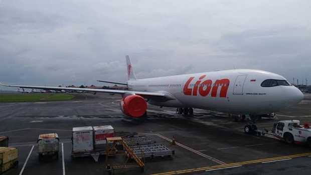 Ilustrasi pesawat Lion Air. (Istimewa)