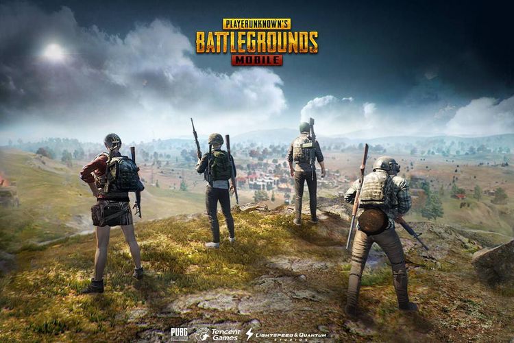 Game PUBG Mobile. Foto: Kompas.com.