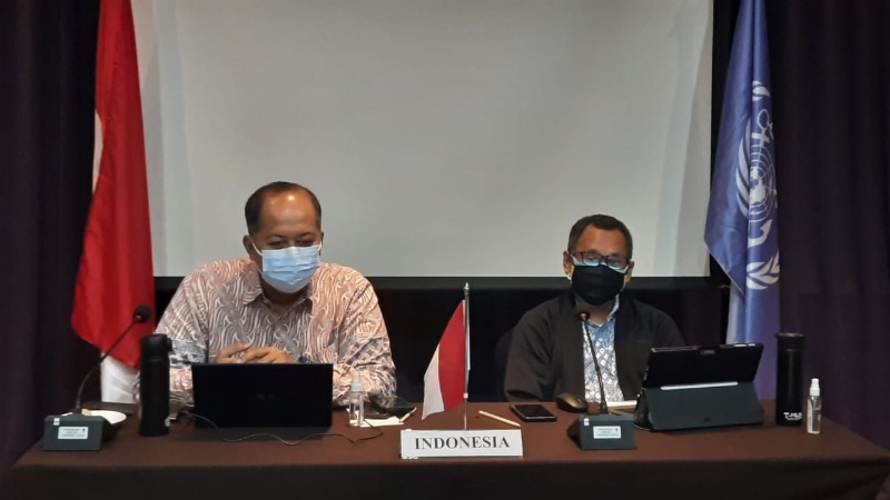 Delegasi Indonesia di Sidang ke - 125 IMO