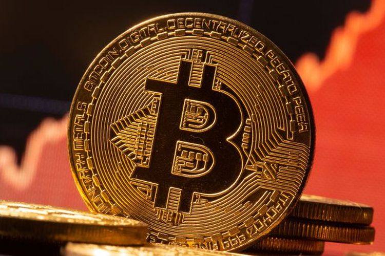 Ilustrasi bitcoin, aset kripto, cryptocurrency. Foto: Kompas.com.