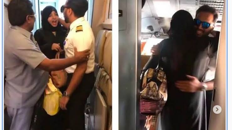 Unggahan mau naik pesawat, ibu ini terkejut ternyata pilot anaknya sendiri [instagram] Ibu Ini Terkejut saat Naik Pesawat Ternyata Pilot adalah Anaknya Sendiri. Foto: Suarasumsel.id.