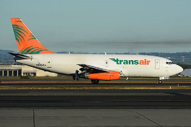 Pesawat Transair Boeing 737. Foto: Sindonews.com.