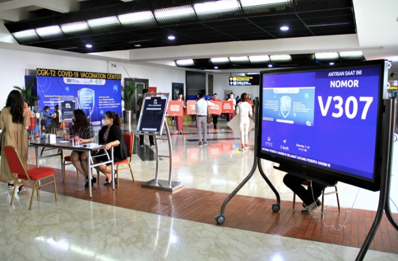 Suasana di Bandara Soekarno-Hatta (APII)