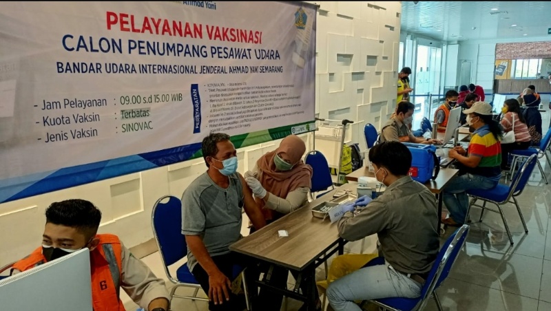 Suasana di Bandara Angkasa Pura I