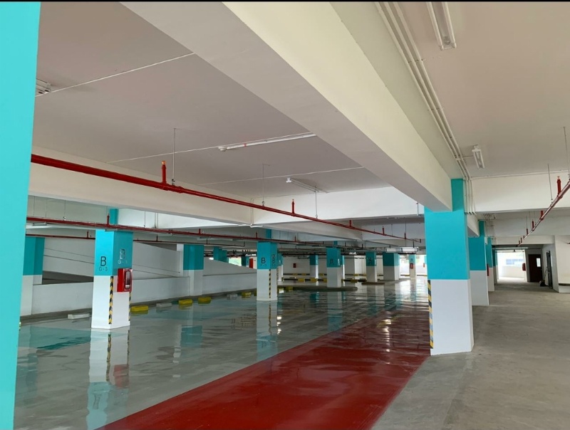 Area parkir baru empat lantai di Bandara Sultan Hasanuddin, Makassar
