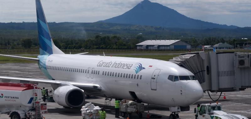 Pesawat Garuda Indonesia. Foto: BeritaTrans.com.