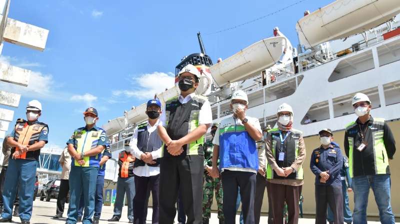 Kapal Pelni KM Umsini siap dijadkan tempat isoman di Makassar