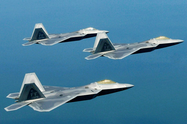  AS kirim puluhan jet tempur siluman F-22 Raptor ke Pasifik di tengah ketegangan dengan China.