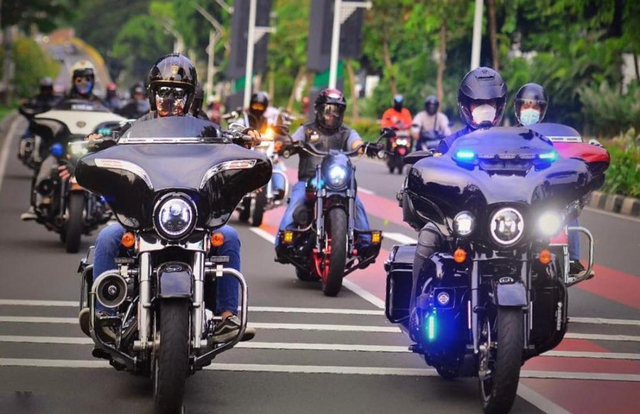 Komunitas motor Harley-Davidson, Harley Owners Group Anak Elang Jakarta Chapter.