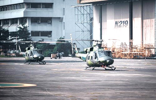 Helikopter Bell 412EPI yang diserahkan kepada TNI AD. (Ist.)