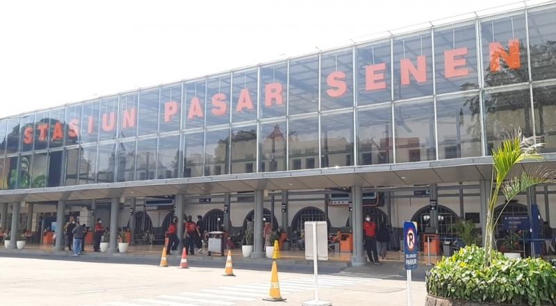 Stasiun Pasar Senen, Jakarta.(Ist)