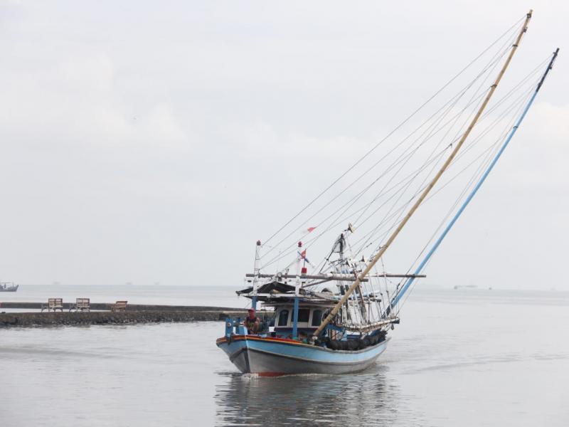 Ilustrasi kapal nelayan tangkap. (Foto:Humas KKP)