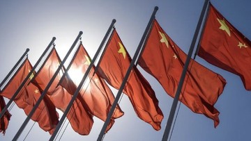 Foto: Ilustrasi bendera China. AP/cnbcindonesia.com