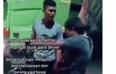Tangkapan layar video pemalak di Lampung Tengah kalah galak dengan korbannya (Tangkapan Layar Instagram)