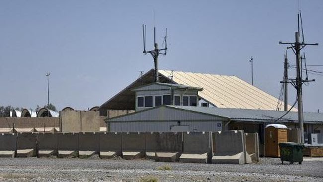 Kondisi Bandara Kandahar sebelum insiden serangan roket (Foto: AFP/JAVED TANVEER)