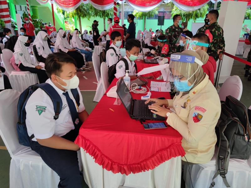 Pelaksanaan vaksinasi di Bojonegoro