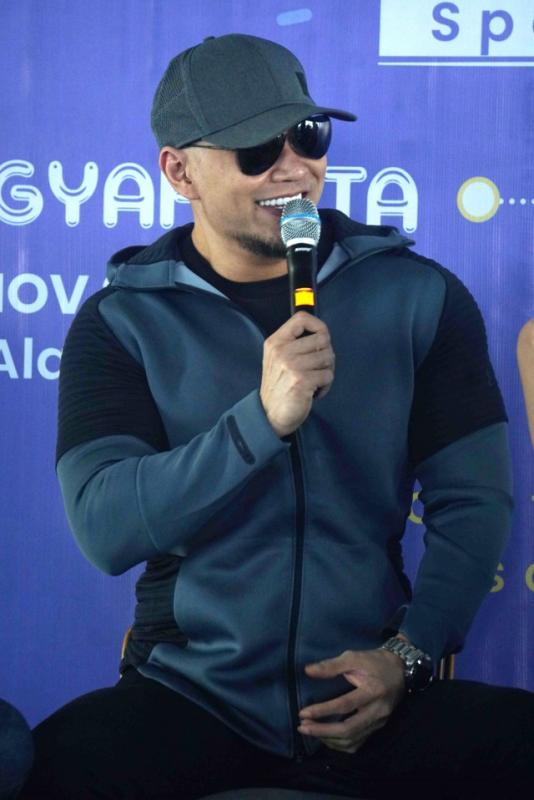 Deddy Corbuzier di Menara BCA Grand Indonesia, Jakarta.