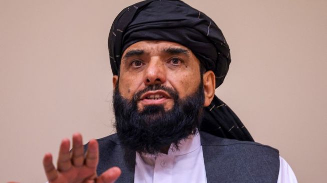 Juru Bicara Taliban Suhail Syahidin.