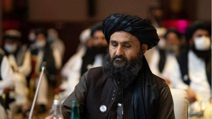 Mullah Abdul Ghani Baradar, pemimpin delegasi Taliban.