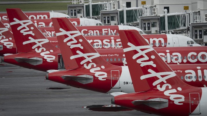 Terminal AirAsia di Sepang, Malaysia.