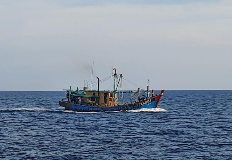 Kapal ilegal pencuri ikan berbendera Malaysia ditangkap KKP
