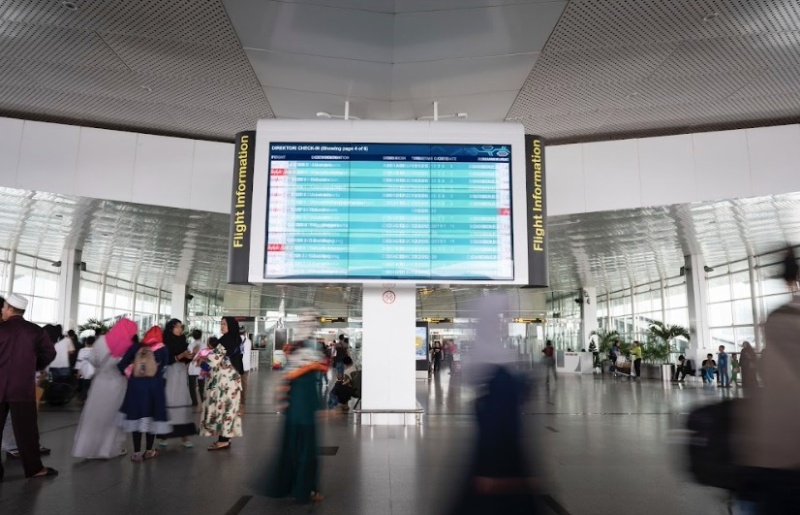 Suasana Bandara Kualanamu