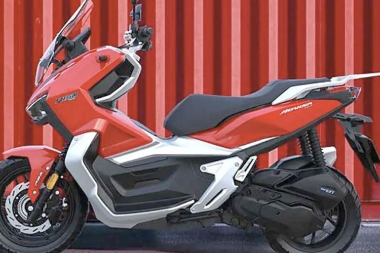 MotoSuper Advisa 150, skutik petualang dari China, pesaing Honda ADV 150. Foto: kompas.com.