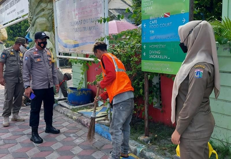 Foto:Humas Polres Kepulauan Seribu