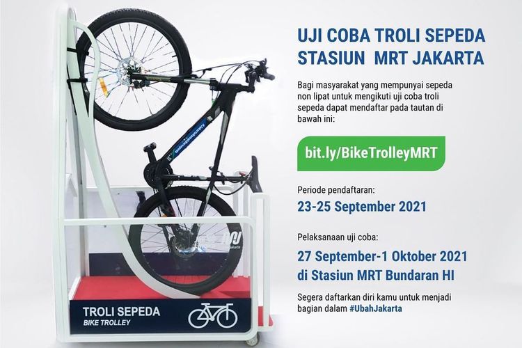 Troli Sepeda MRT Jakarta (MRT Jakarta)