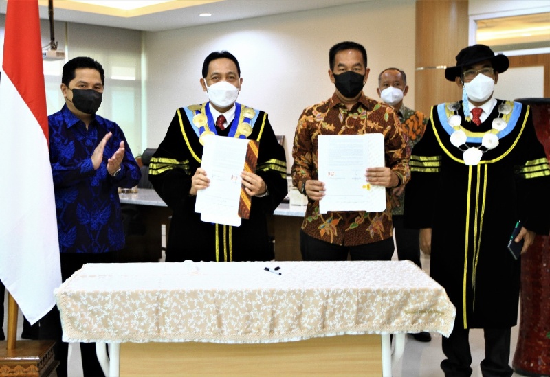 AP II Kerja Sama pengembangan SDM dehgan Ununtra