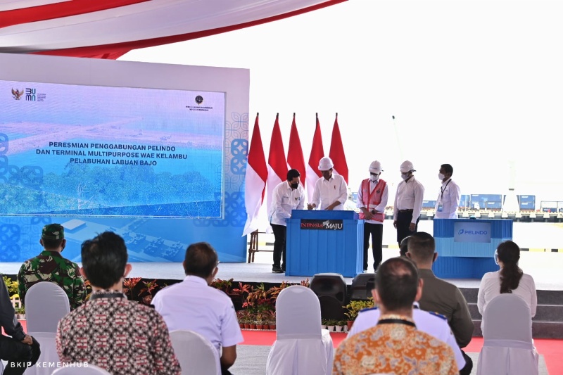 Presiden resmikan Pelabuhan Mulipurpose NTT