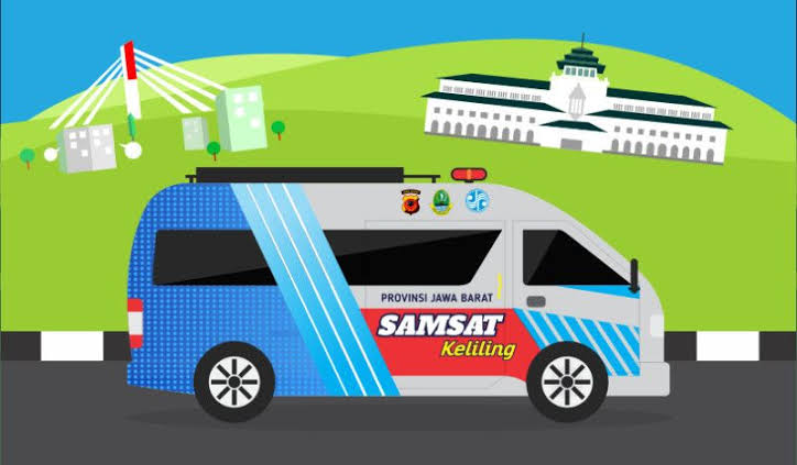 Ilustrasi Samsat keliling. Foto: Ist.