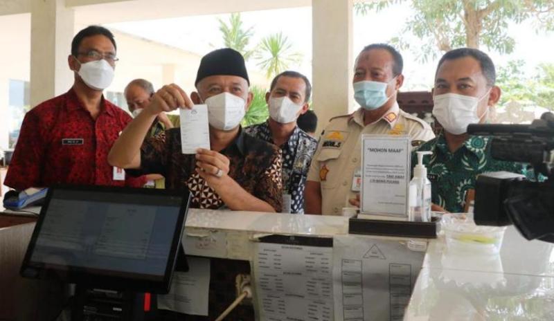 Bupati Jepara,  Dian Kristiandi mengatakan pemasangan alat perekam data transaksi elektronik dilakukan untuk meningkatkan kebersamaan wajib pajak. (Ist.)