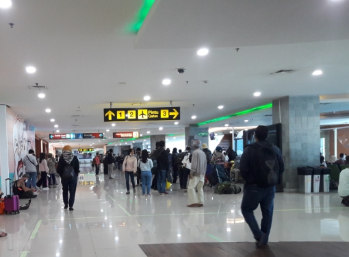 Suasana keberangkatan di Bandara I Gusti Ngurah Rai, Denpasar, Bali. (Istimewa)