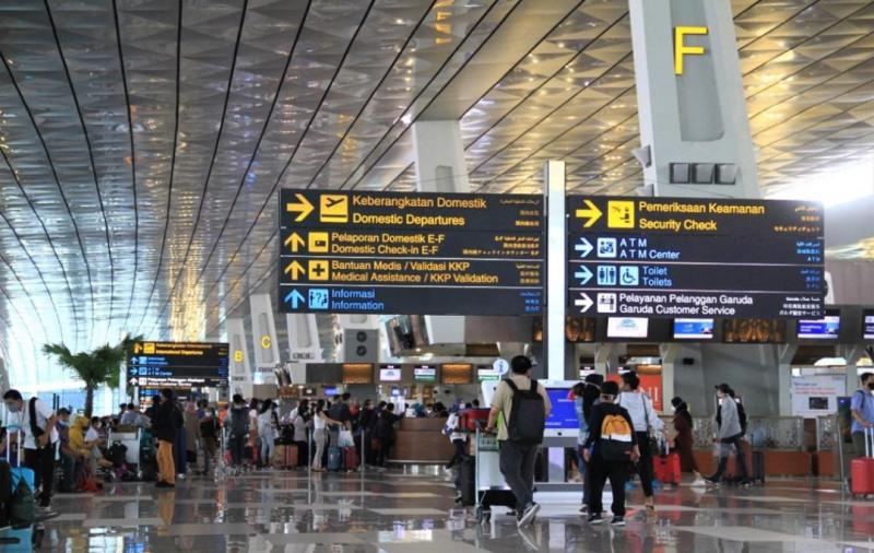 Suasana di Bandara Soekarno-Hatta. (Foto:Istimewa)