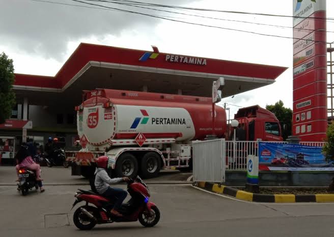 SPBU Pertamina Pondok Hijau, Bekasi Timur. Foto: BeritaTrans.com.