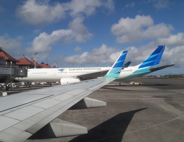 Pesawat Garuda akan terbang dari Bandara Soekarno Hatta. (Foto:Istimewa)