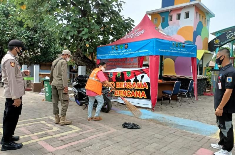 Foto:Humas Polres Kepulauan Seribu